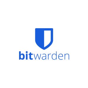 vertical blue logo